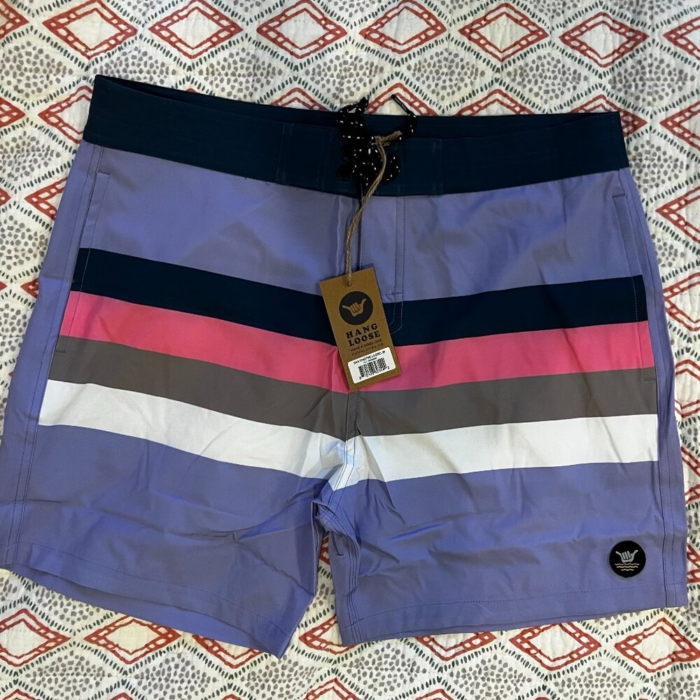 Men's surf shorts size 36 multi-color